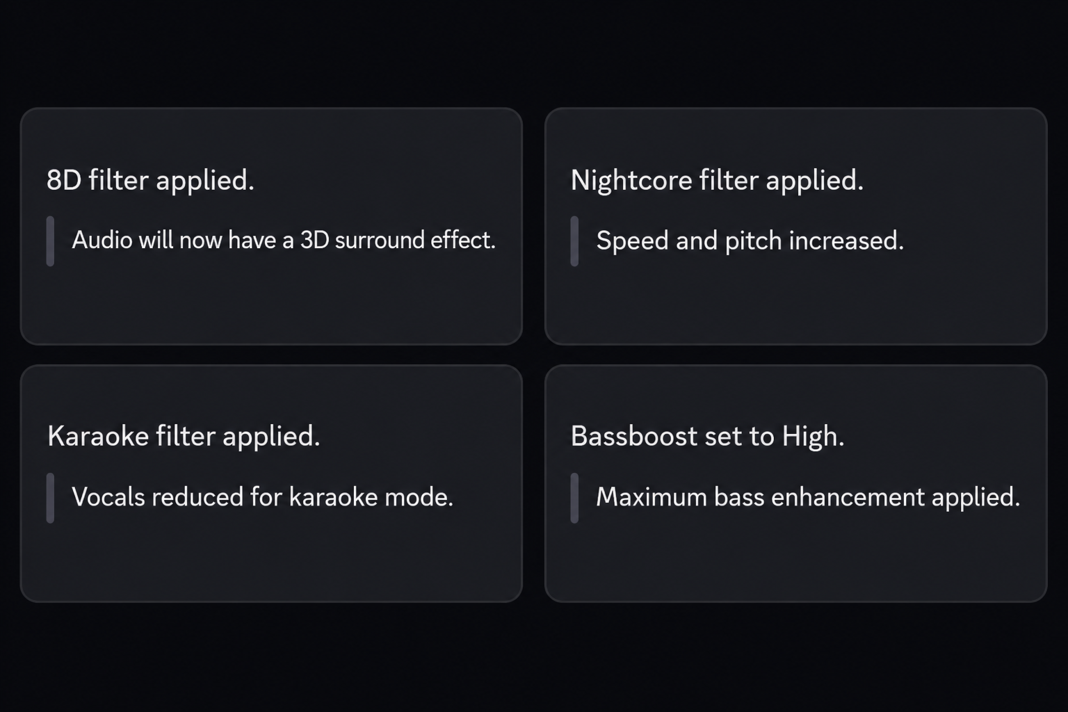Reshape any track with live audio filters