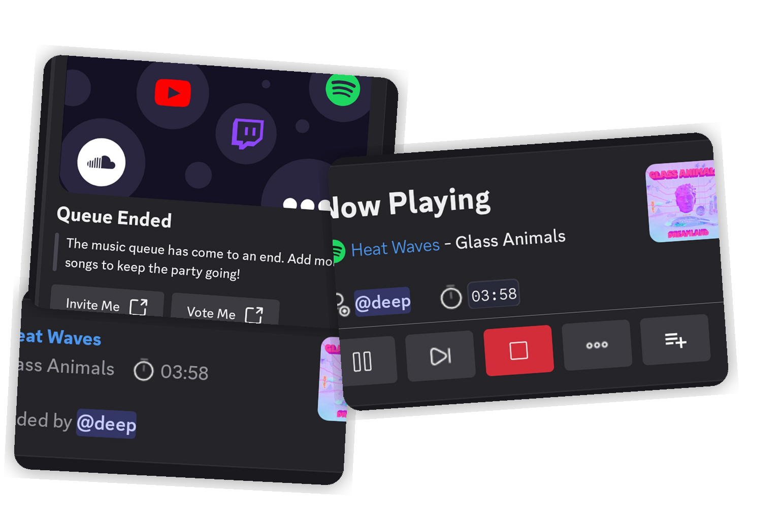 High quality music in every voice channel